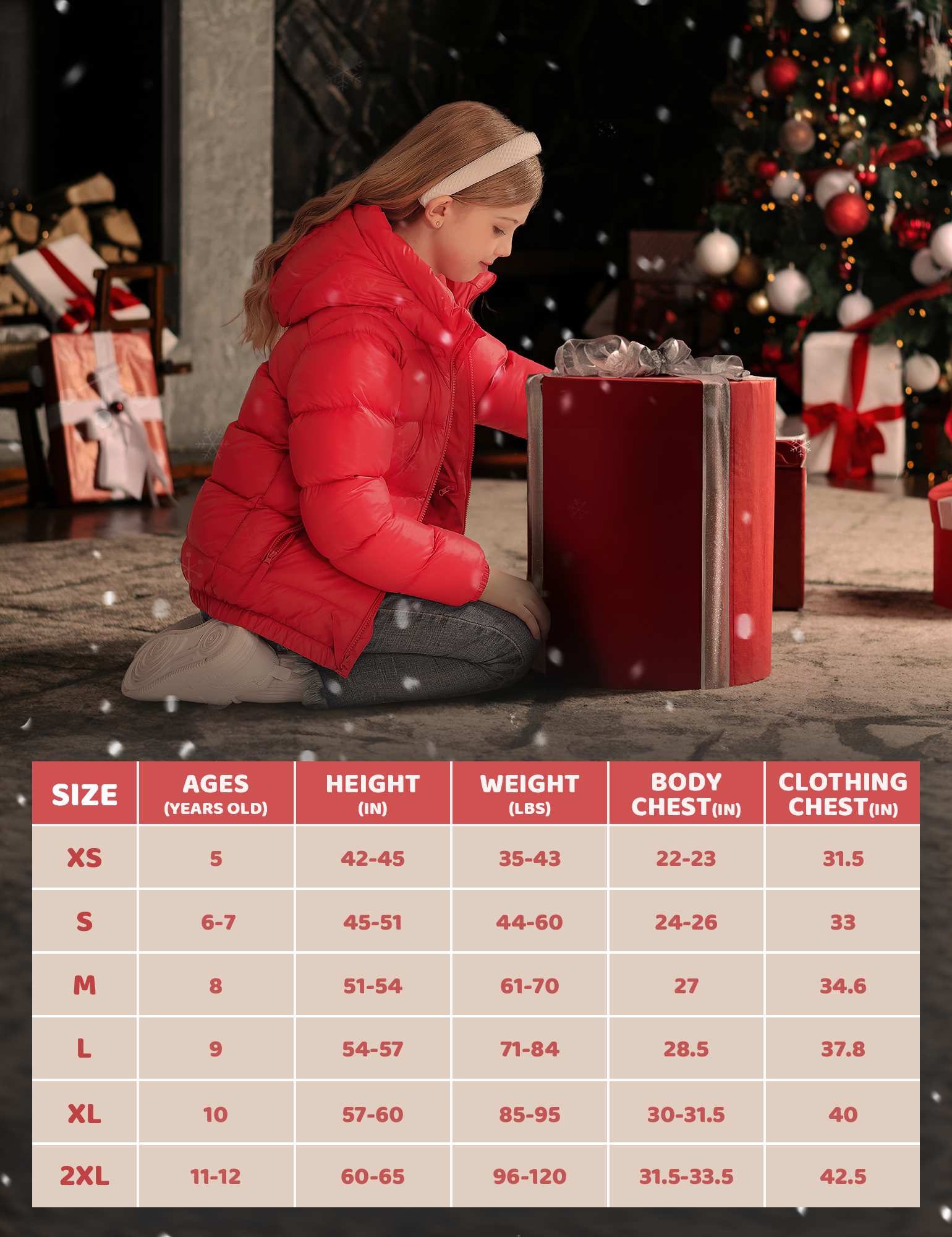 Antarctica Gear Kid Heated Jacket with 12V/5A 10000 mAh Battery Pack Winter Coat for Boys Girls Heated Coat-2