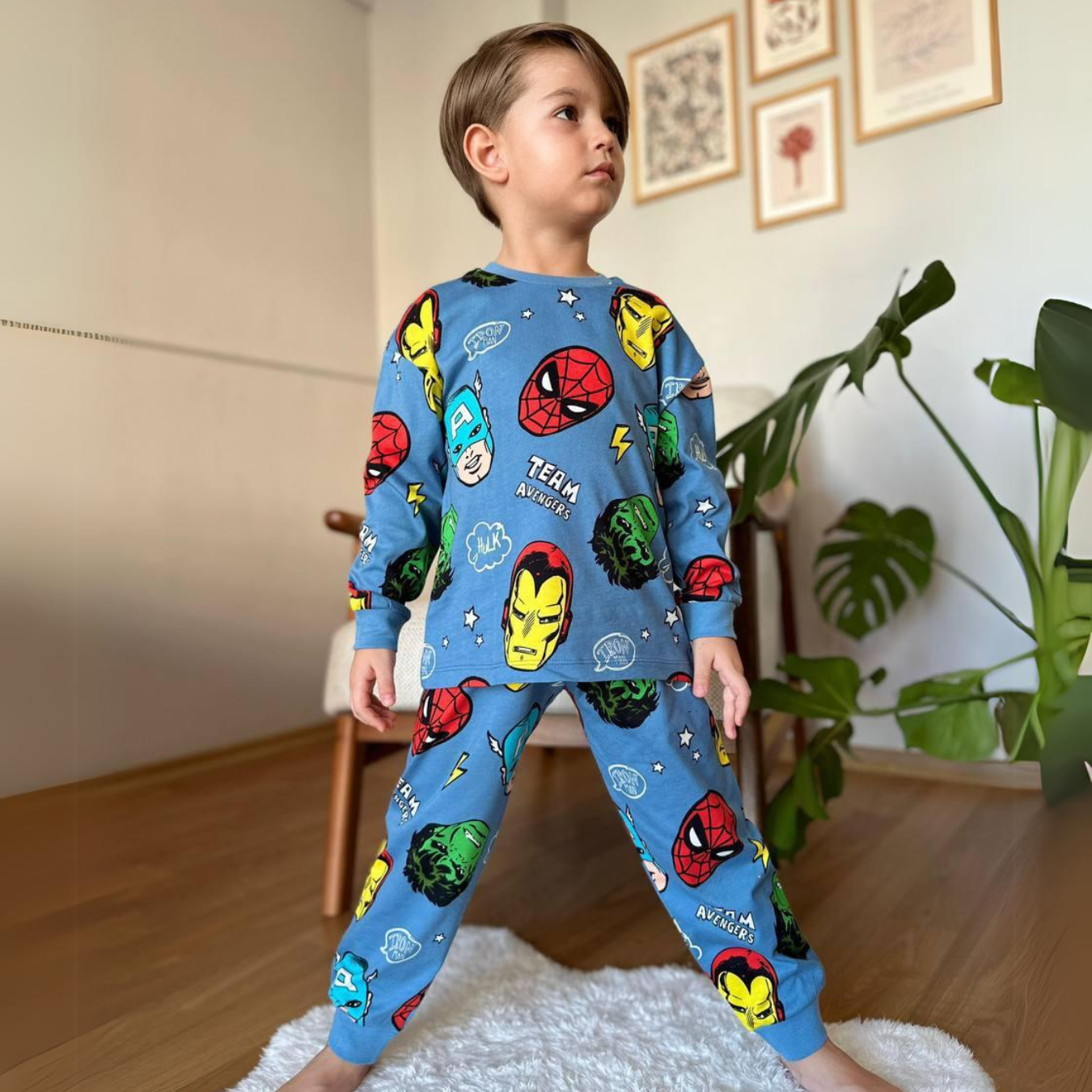 Boy Hero Pyjama Set-2