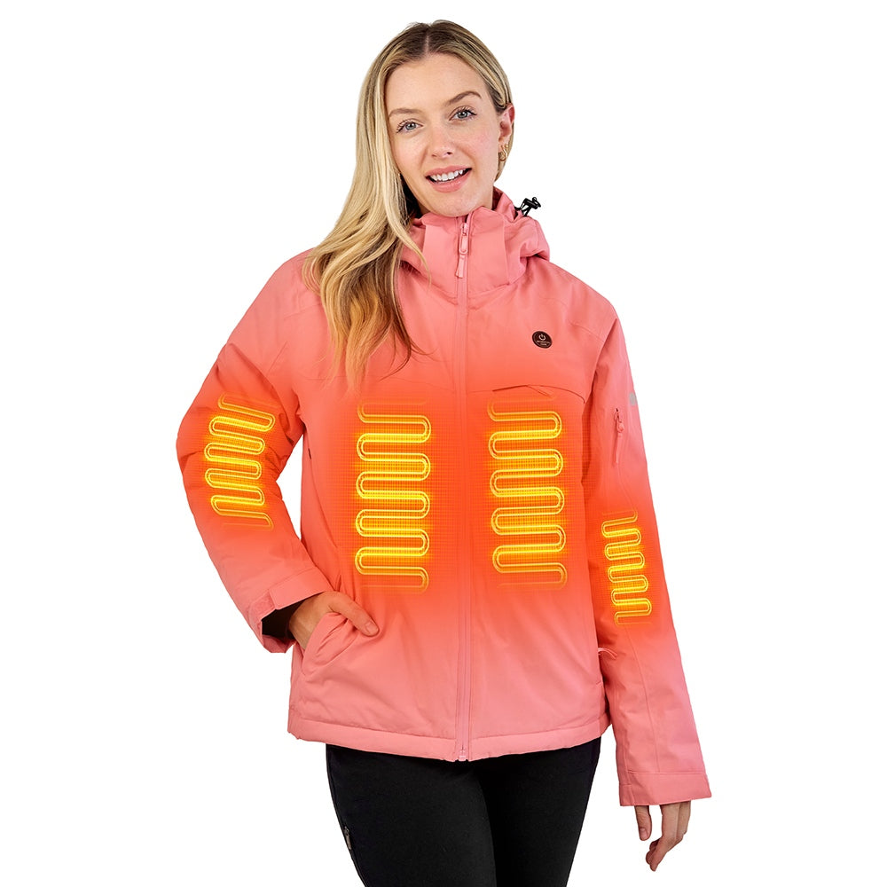 ANTARCTICA GEAR Heated Jacket, Ski Jacket Coat For Women Winter Coat-9