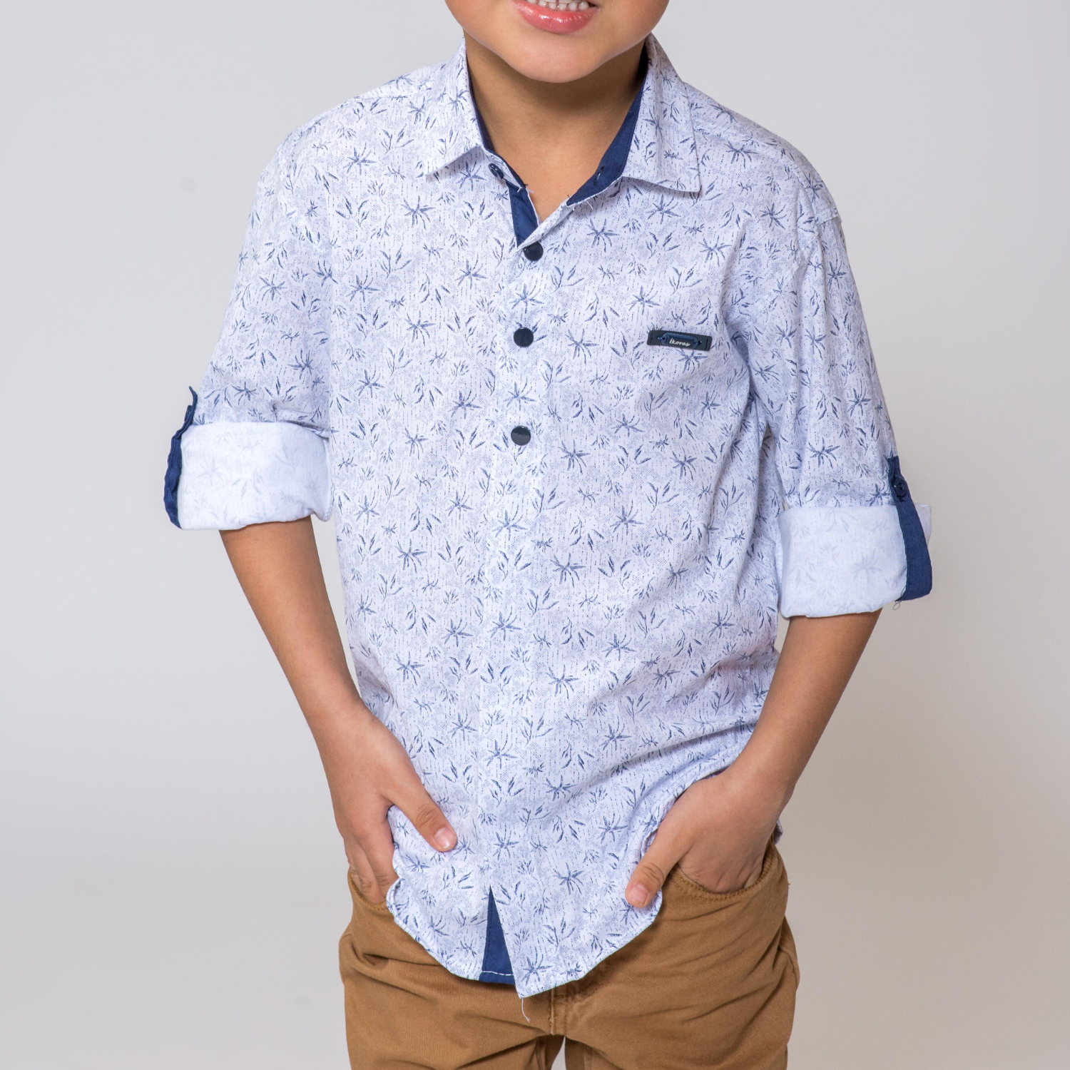 Garden Boys Cotton Shirt-1