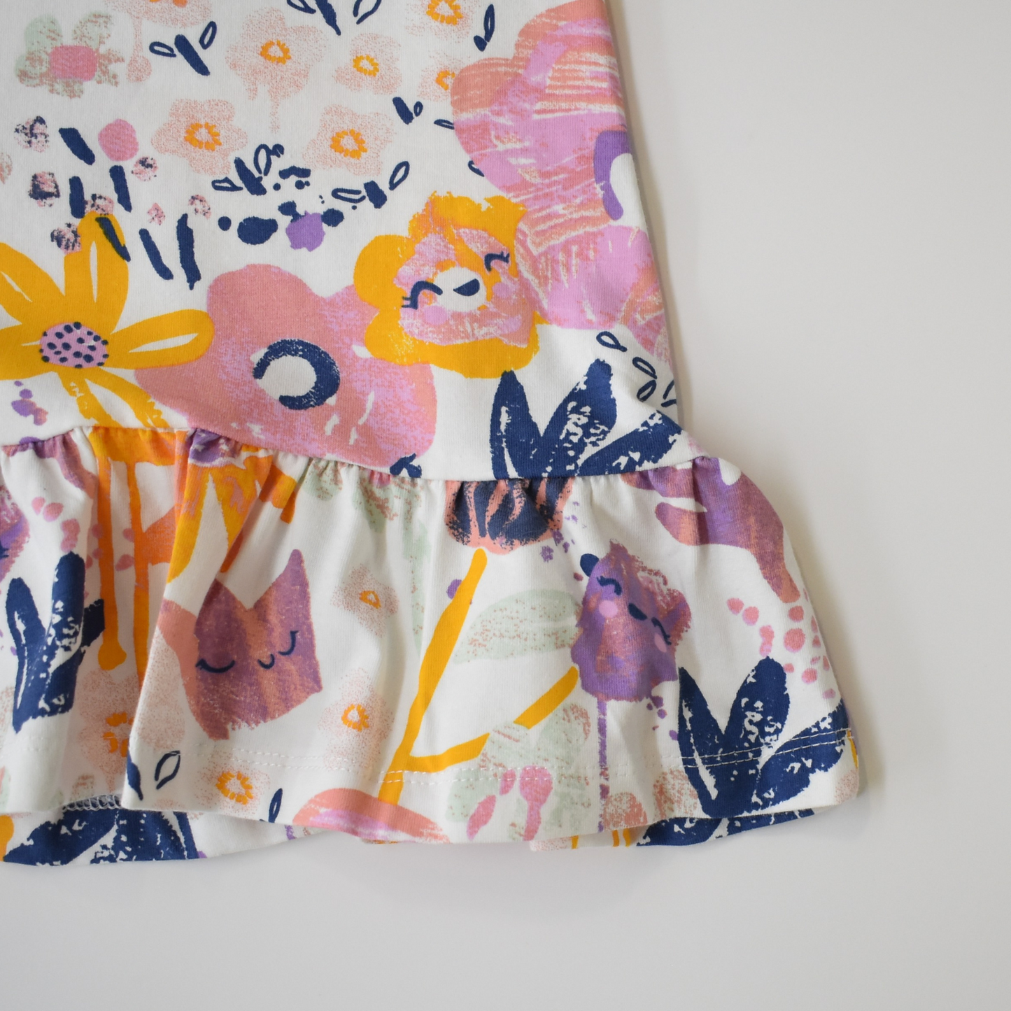 Little Dreamer Girls Cotton Dress-1