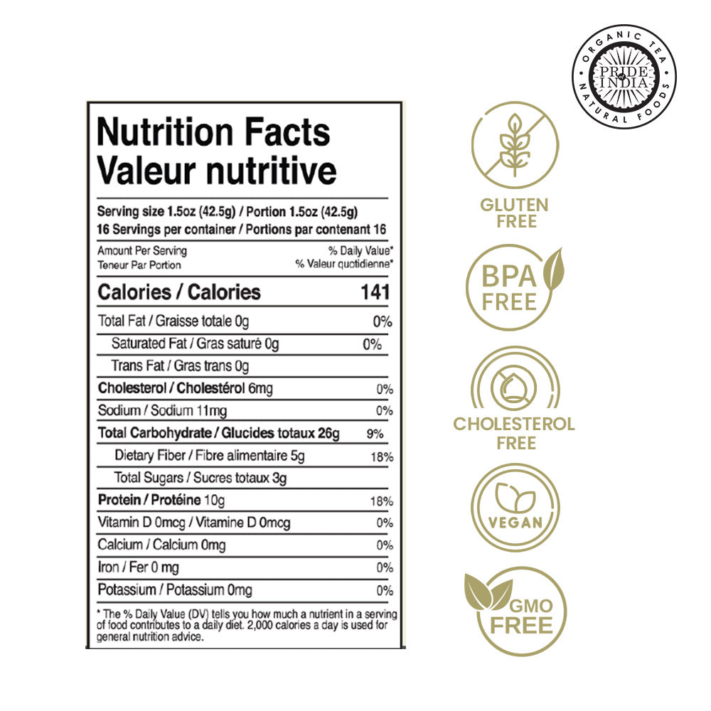 Indian Whole Black Eyed Peas - Protein & Fiber Rich Lobiya Jar-1
