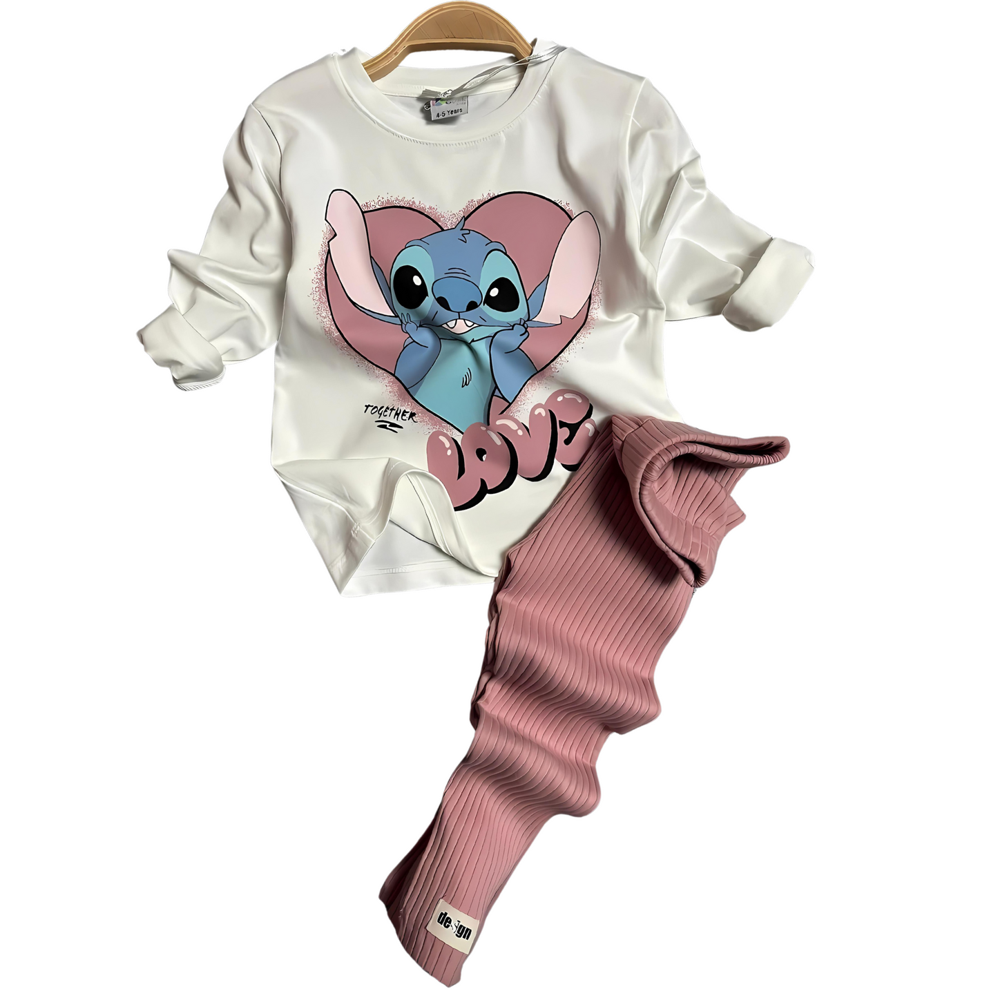 Crazy Fun Girls' Leggings Set-0