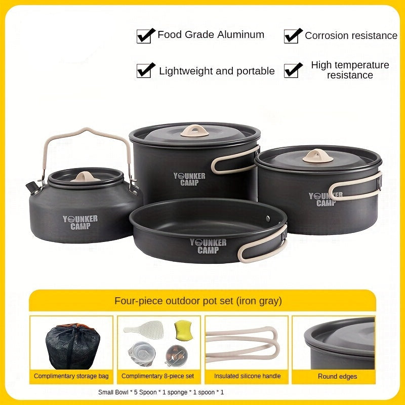 Outdoor Camping Cookware Set (12 pcs)-2