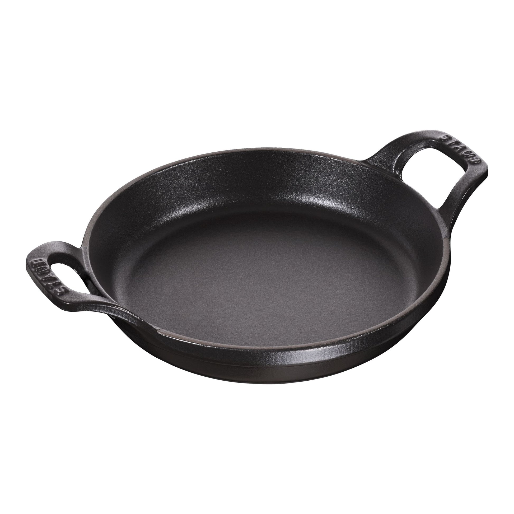 STAUB Specialities 400 mL Cast Iron Round Oven Dish, Black-0