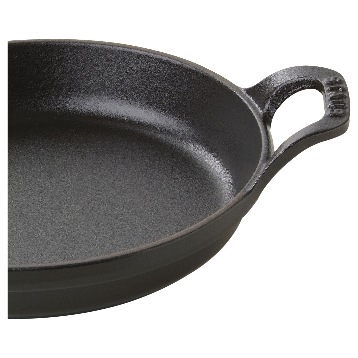 STAUB Specialities 400 mL Cast Iron Round Oven Dish, Black-1