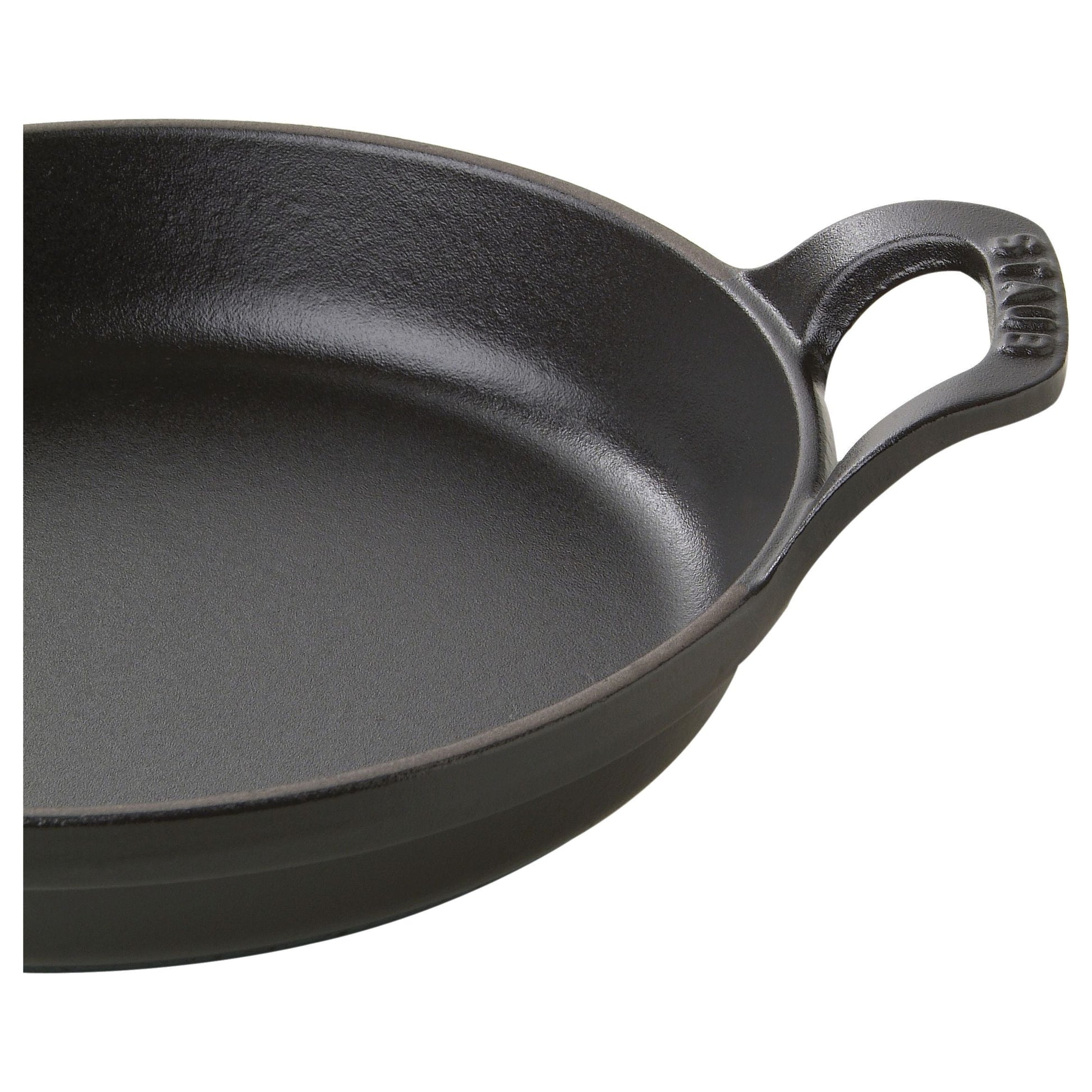 STAUB Specialities 400 mL Cast Iron Round Oven Dish, Black-1