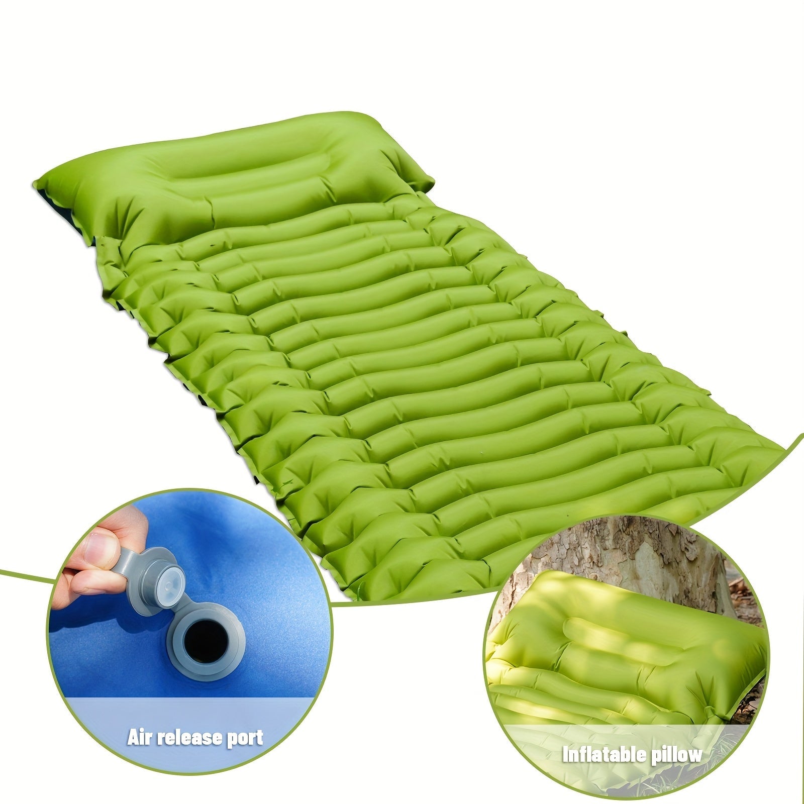 Sleeping Pad with Built-in Pump & Pillow-4