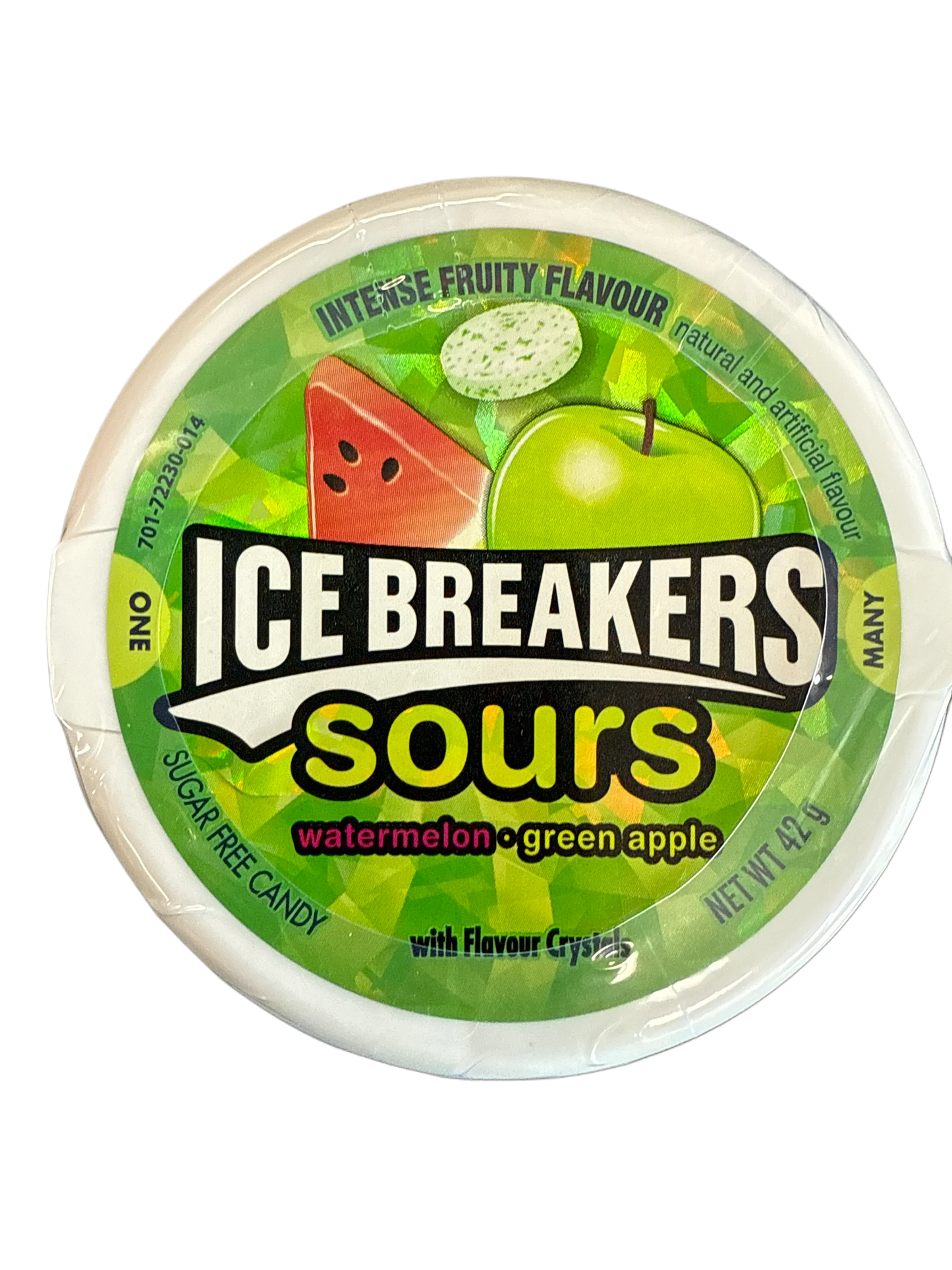 Ice Breakers Sours Watermelon And Green Apple Flavour 42G - U.S Edition