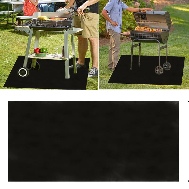 Fireproof BBQ Mat Heat Insulation Outdoor Protection-1
