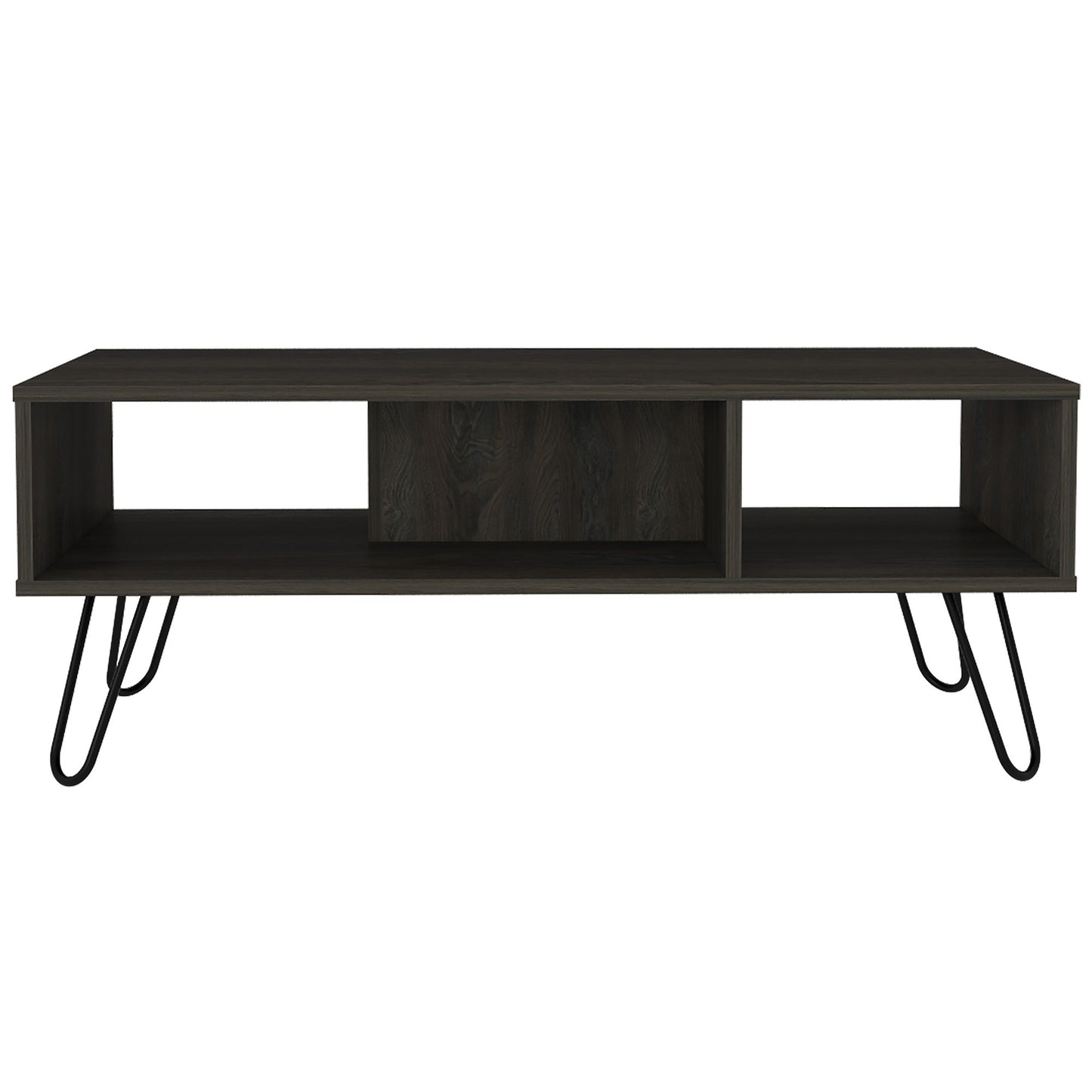 40" Carbon Espresso Manufactured Wood Rectangular Coffee Table-1