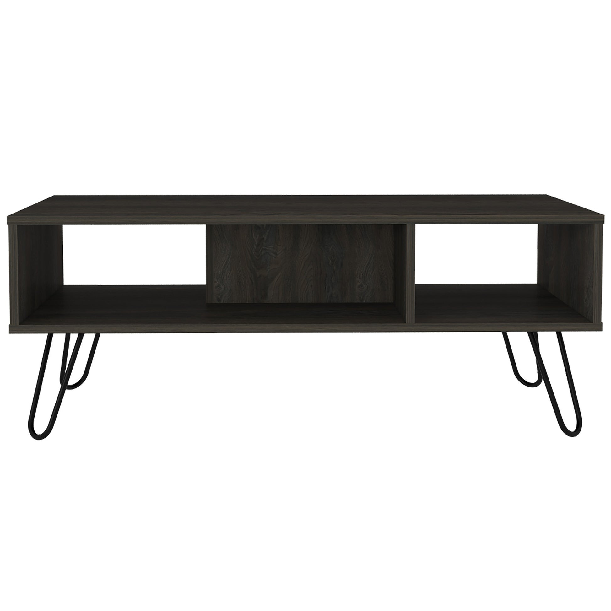 40" Carbon Espresso Manufactured Wood Rectangular Coffee Table-1
