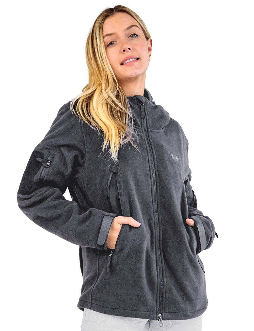 ANTARCTICA GEAR Heated Jacket, Polar Fleece Coat for Women-2