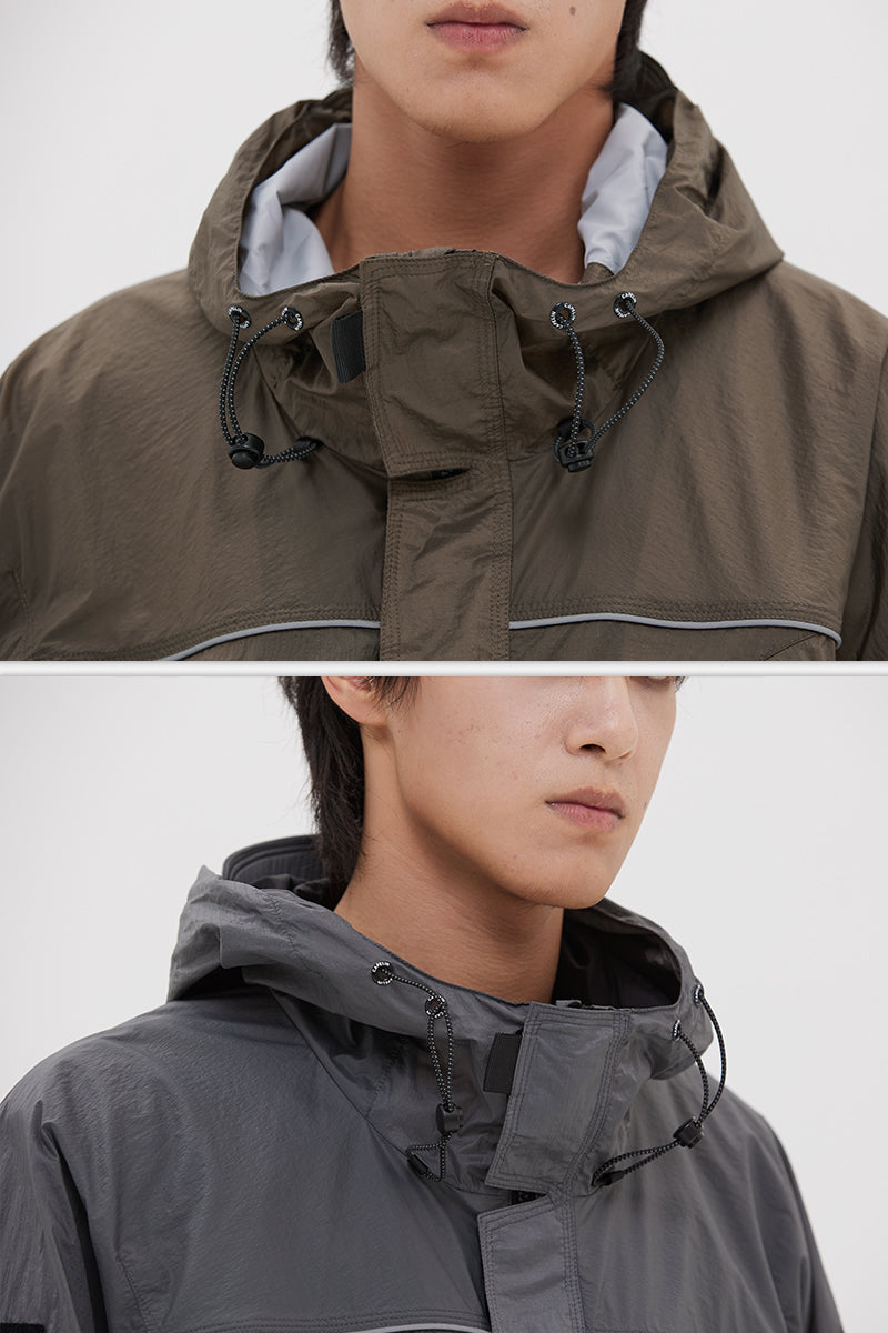 Stone Unisex Water Repellent Outdoor Jacket