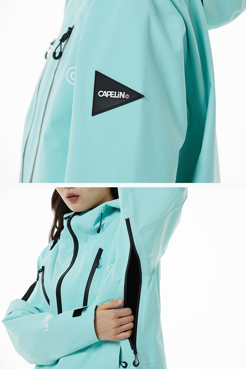 Alpha Unisex 3L Shell Snowboard Jacket