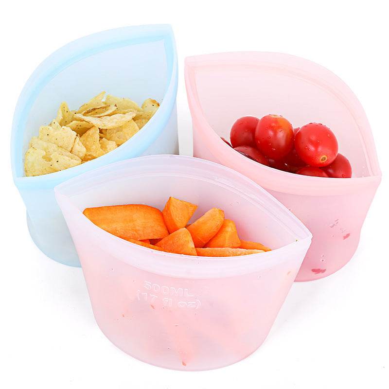 Silicone Food Storage Bag reusable freezer bags