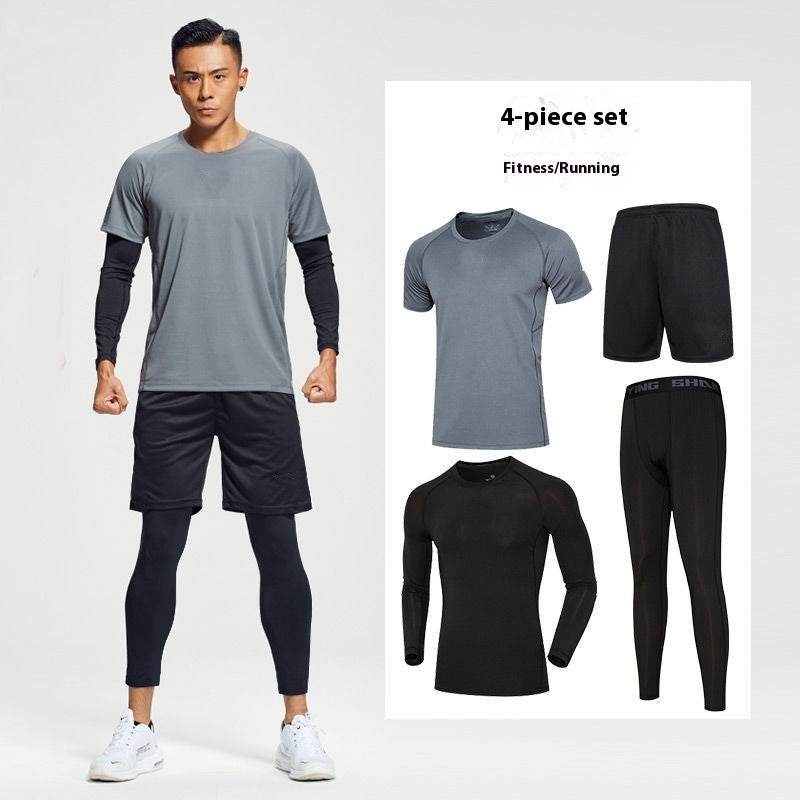 Fitness apparel - Quick Drying Workout clothes for men Gym wear