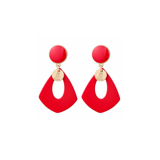 5 Paris Red Earrings-0