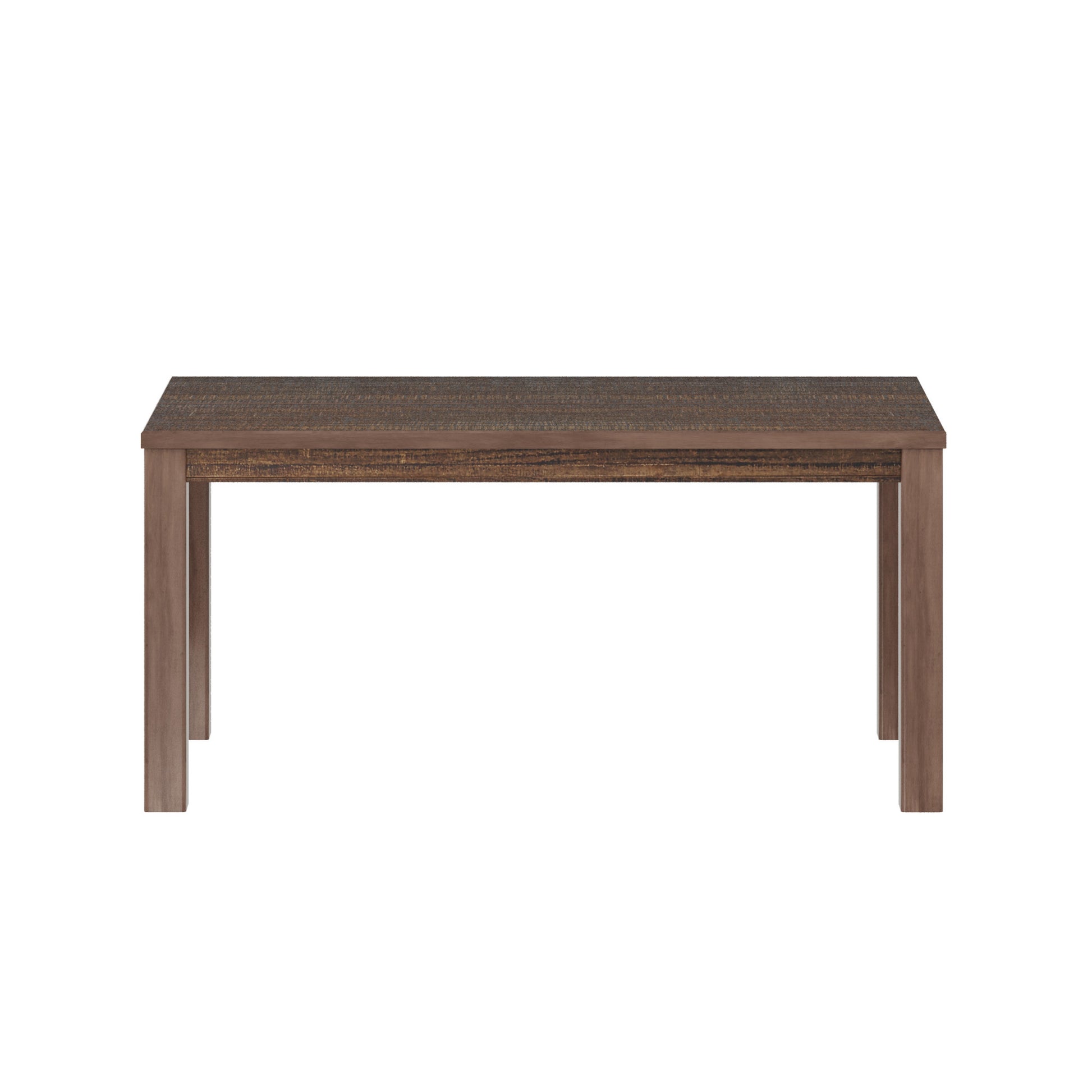35" Espresso Solid Wood Dining Table-0