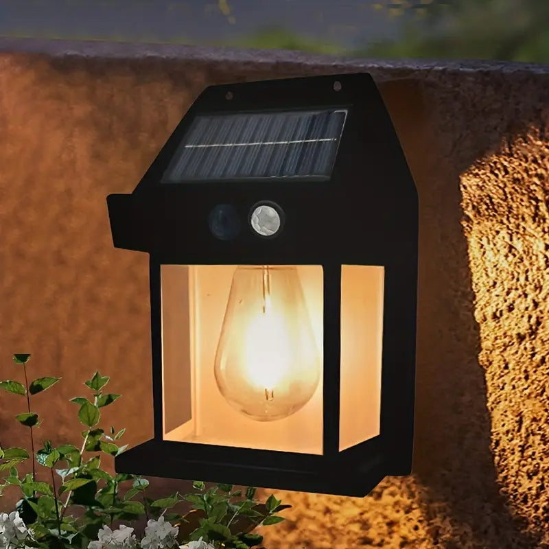 Solar Wall Lanterns Outdoor with 3 Modes-2