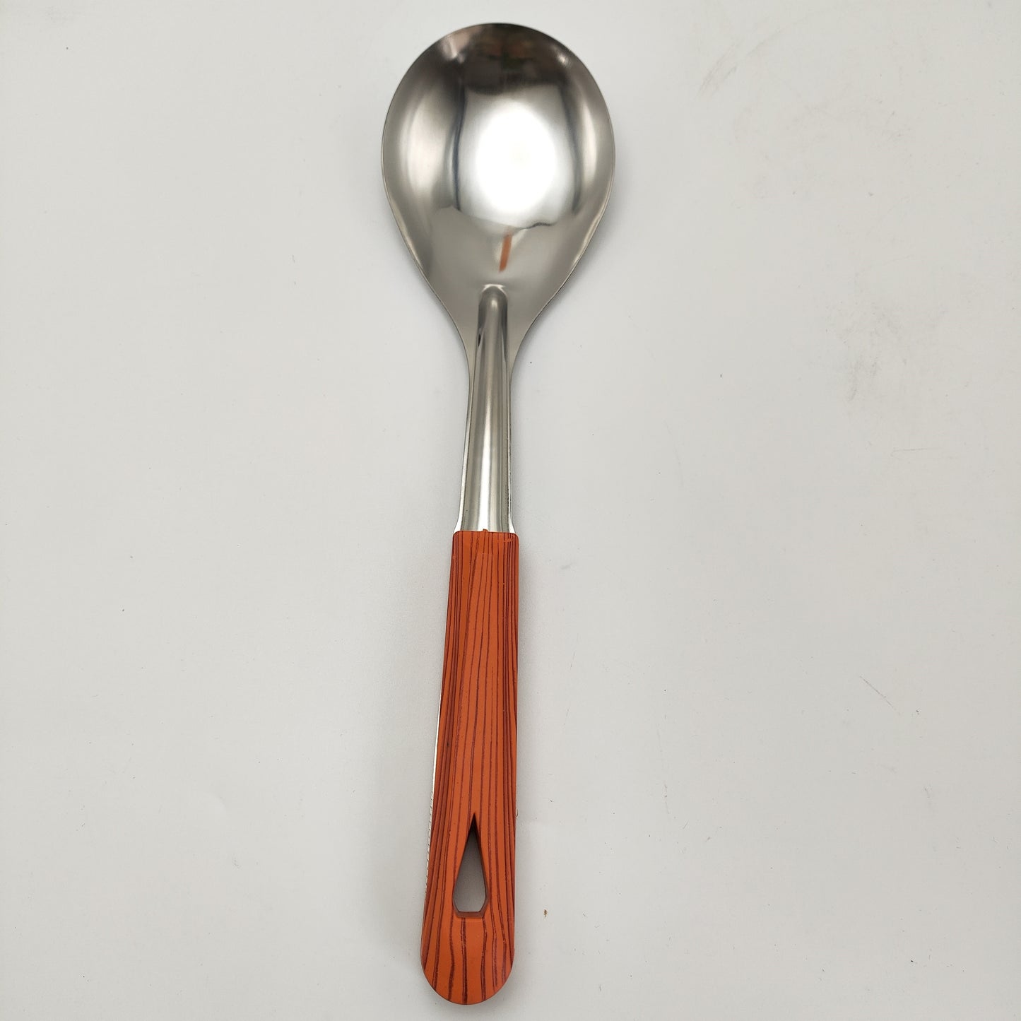 1pc Kitchen Stainless Steel Cooking Utensils With Wooden Handle, Spatulas, Rice Soup, Spoon, Frying Shovel, Colanders, Kitchen Cookware