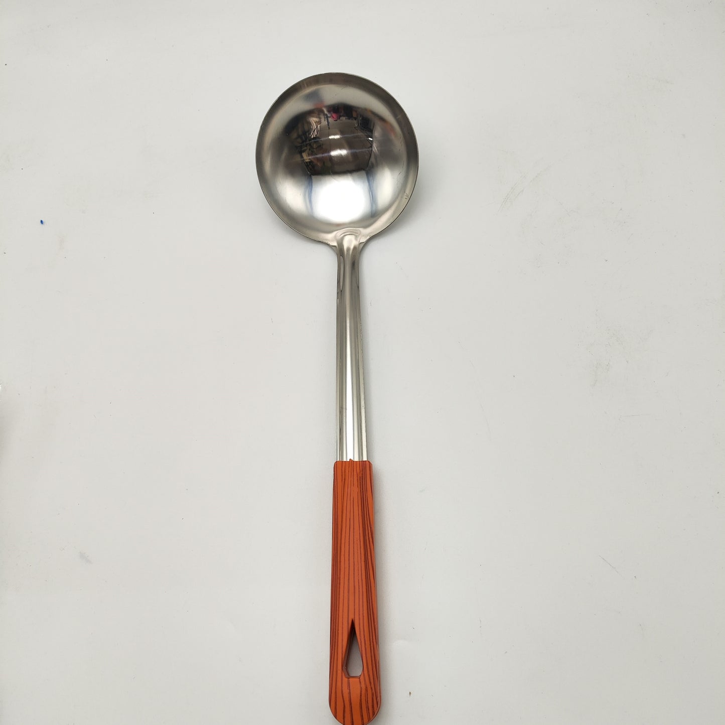 1pc Kitchen Stainless Steel Cooking Utensils With Wooden Handle, Spatulas, Rice Soup, Spoon, Frying Shovel, Colanders, Kitchen Cookware