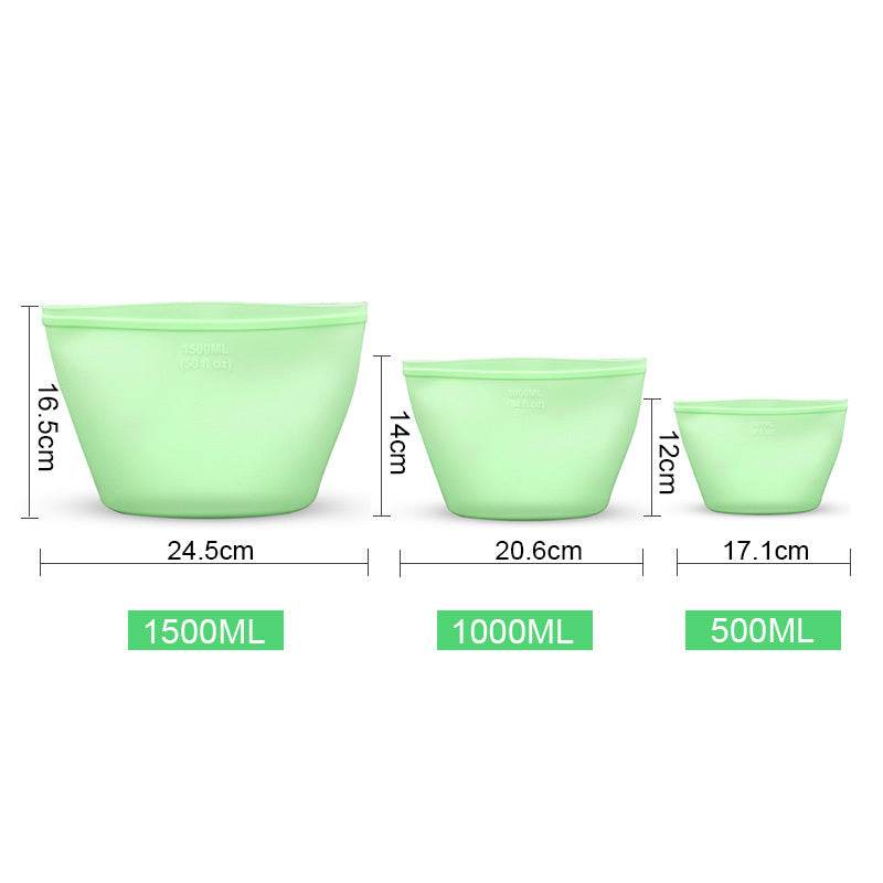 Silicone Food Storage Bag reusable freezer bags