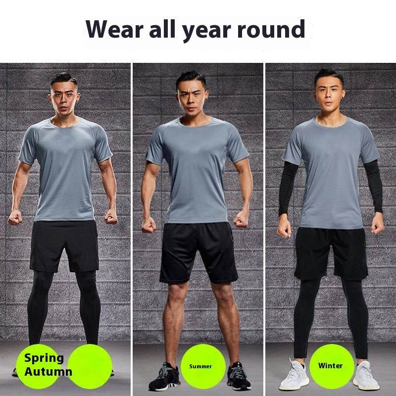 Fitness apparel - Quick Drying Workout clothes for men Gym wear