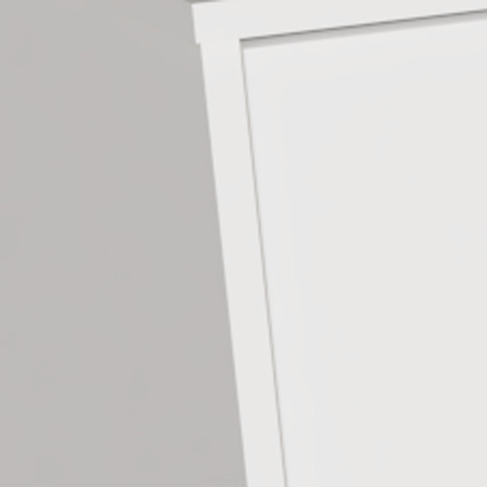 30" White Three Drawer Dresser-3