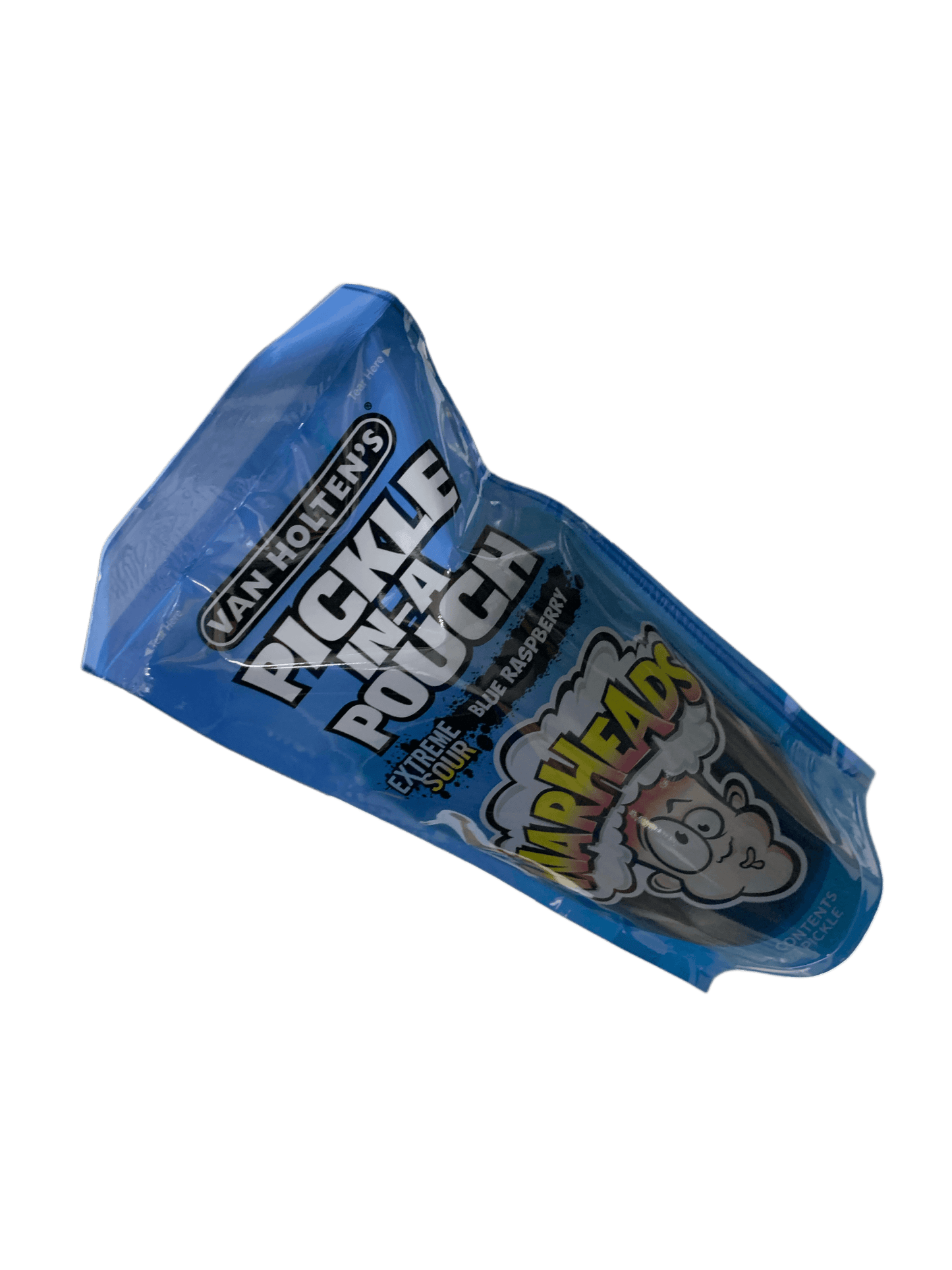 Van Holtens Extreme Sour Blue Raspberry Warheads Pickle - U.S Edition