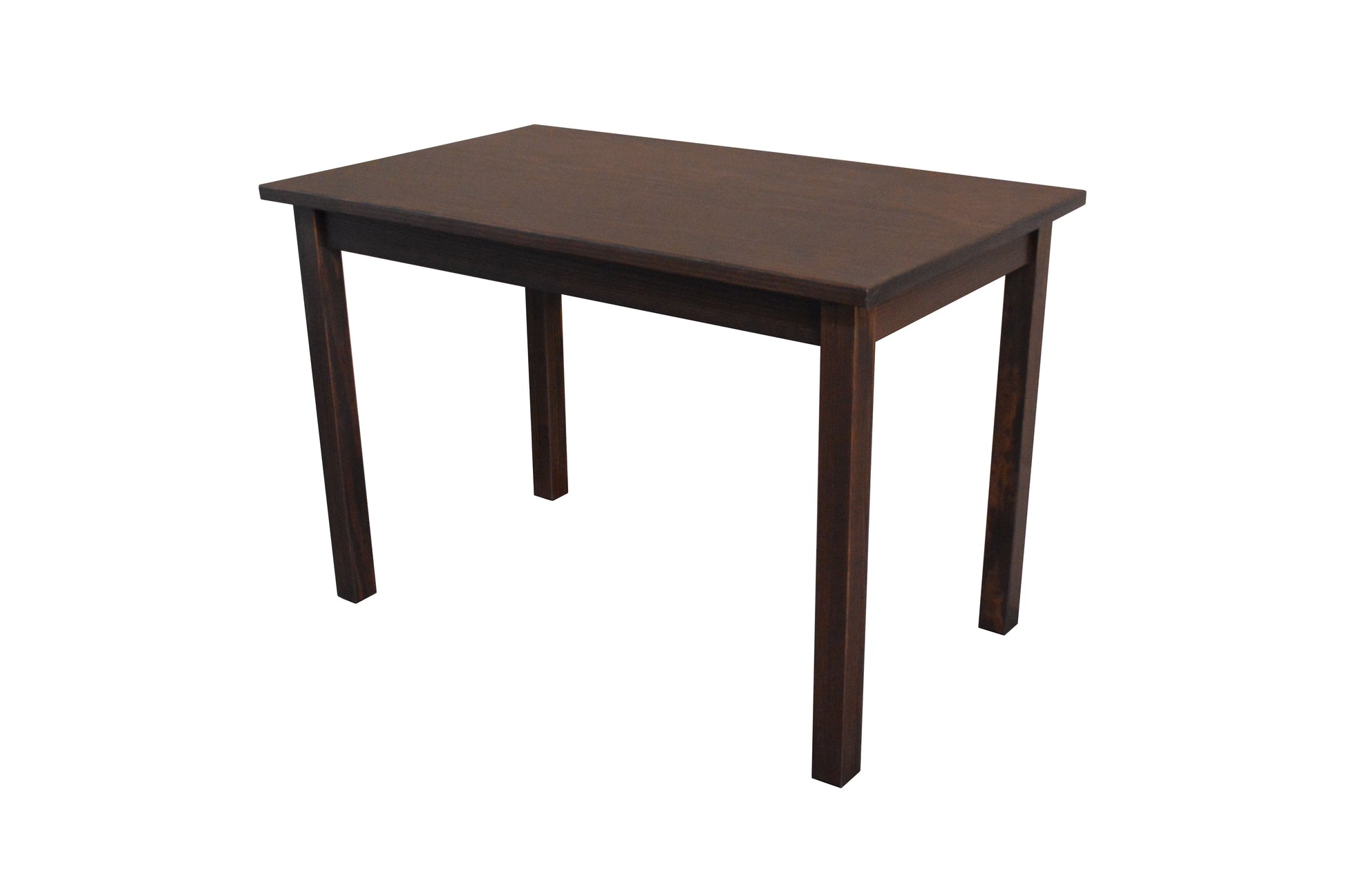 48" Raw Umber Solid Wood Dining Table-1