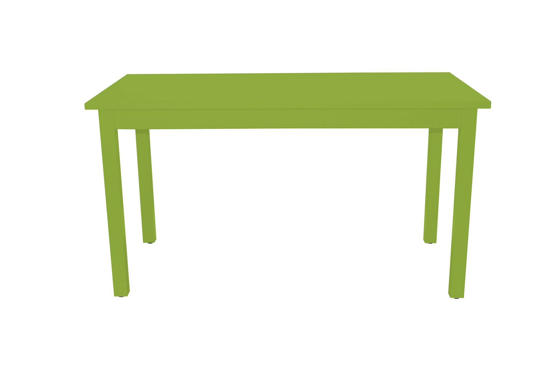 48" Chartreuse Solid Wood Dining Table-1