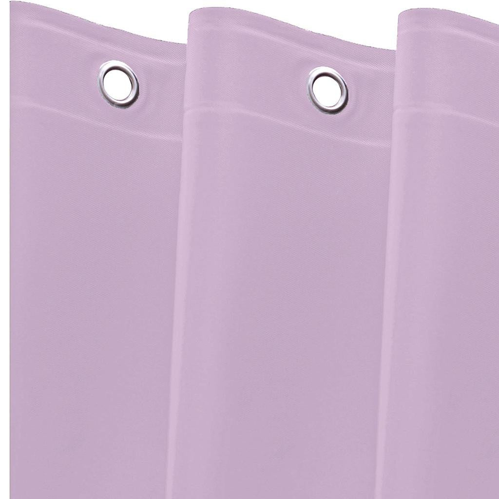 72" Lilac Vinyl Shower Curtain Liner-4