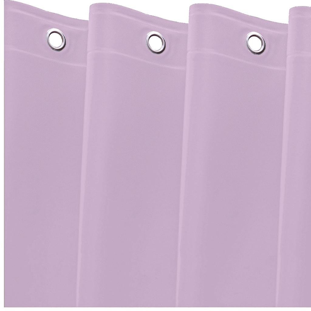 72" Lilac Vinyl Shower Curtain Liner-5
