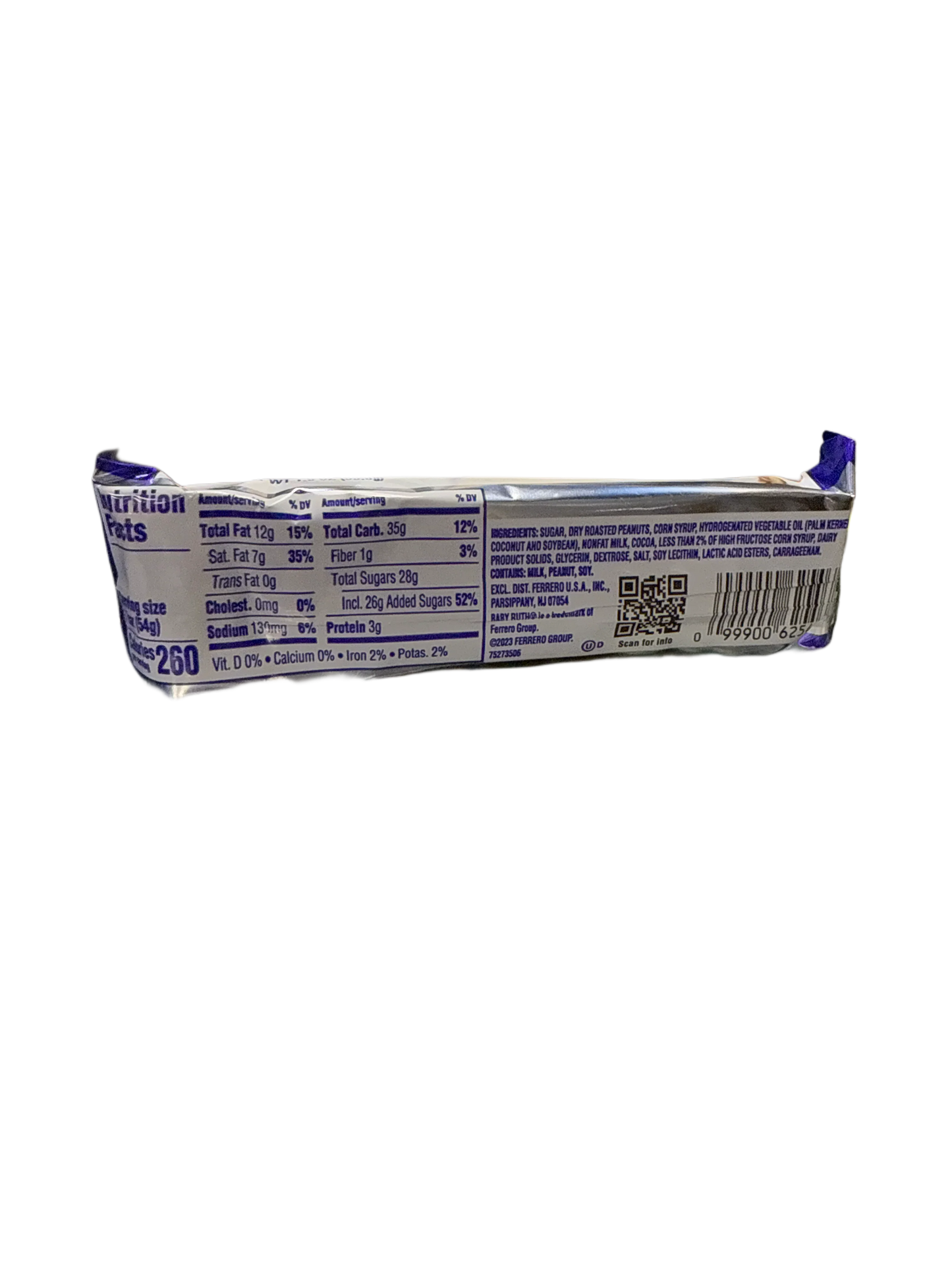 Baby Ruth Chocolate Bar 53.8G - U.S Edition