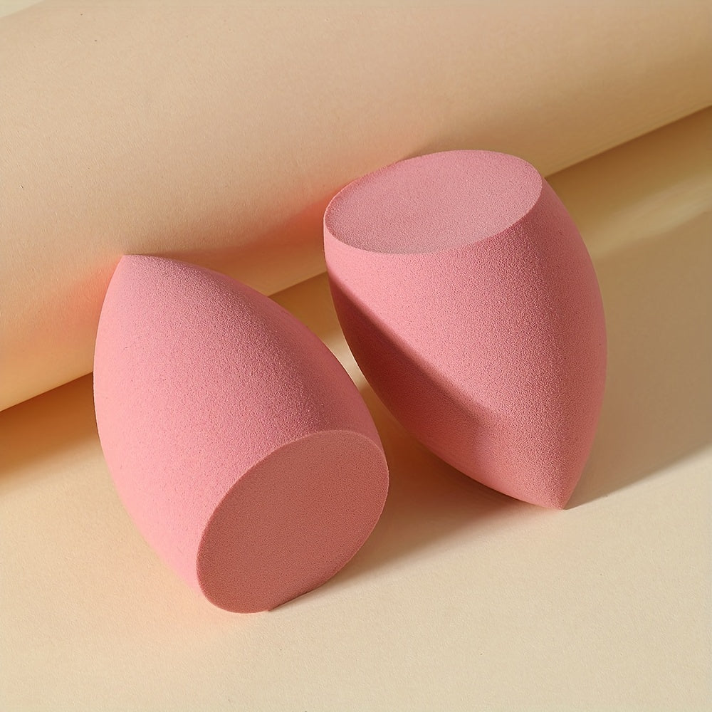 2 Pcs Makeup Sponges Makeup Puffs For Foundation Blender, Flawless For Creams, Powders And Liquids