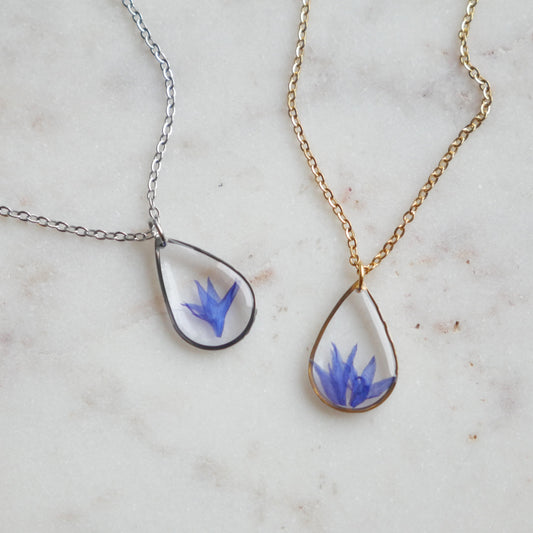 Collier Blu - goute (moyen)