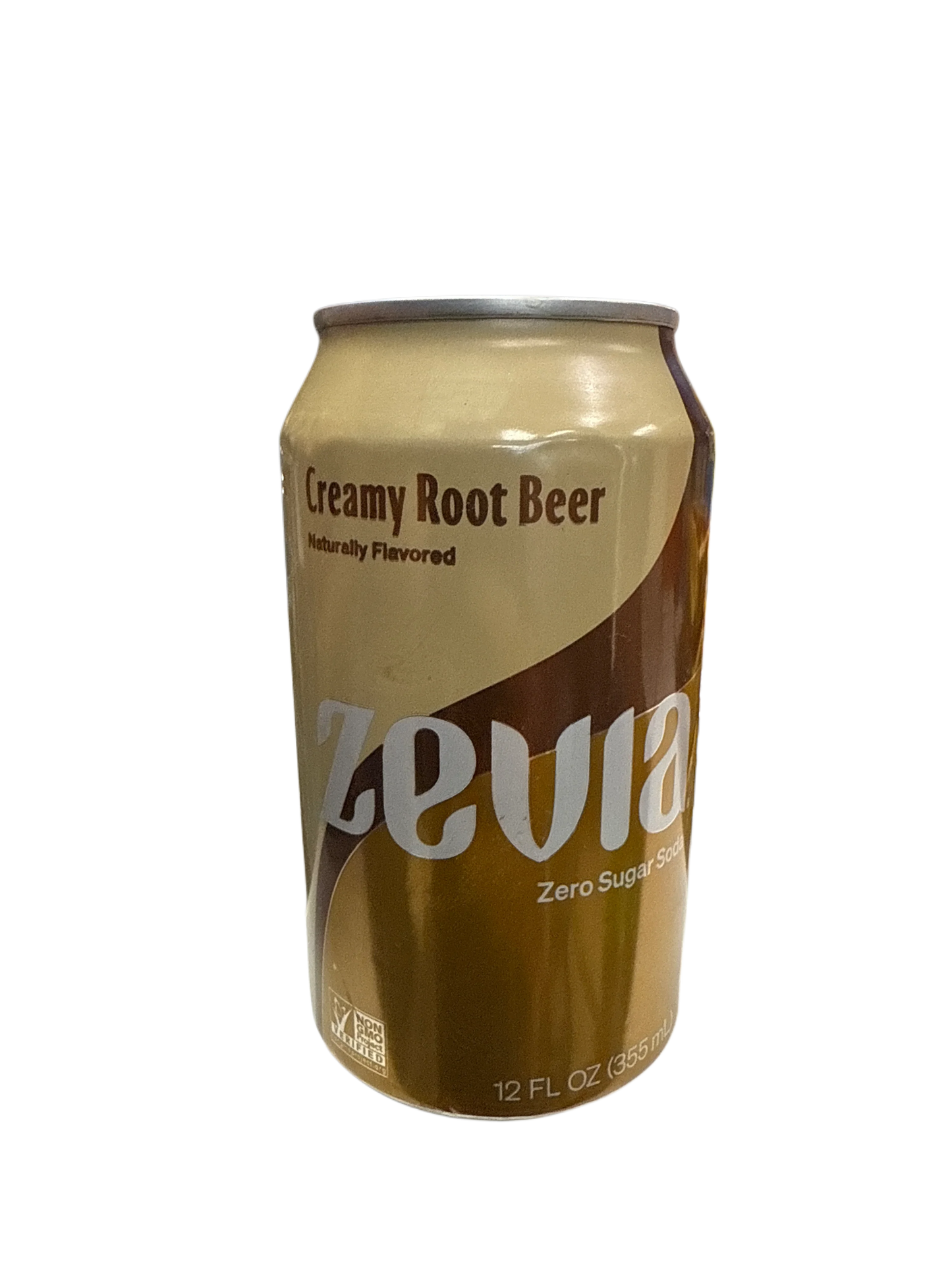 Zevia Zero Sugar Creamy Root Beer Flavoured Soda 355ML - Canadian Edition