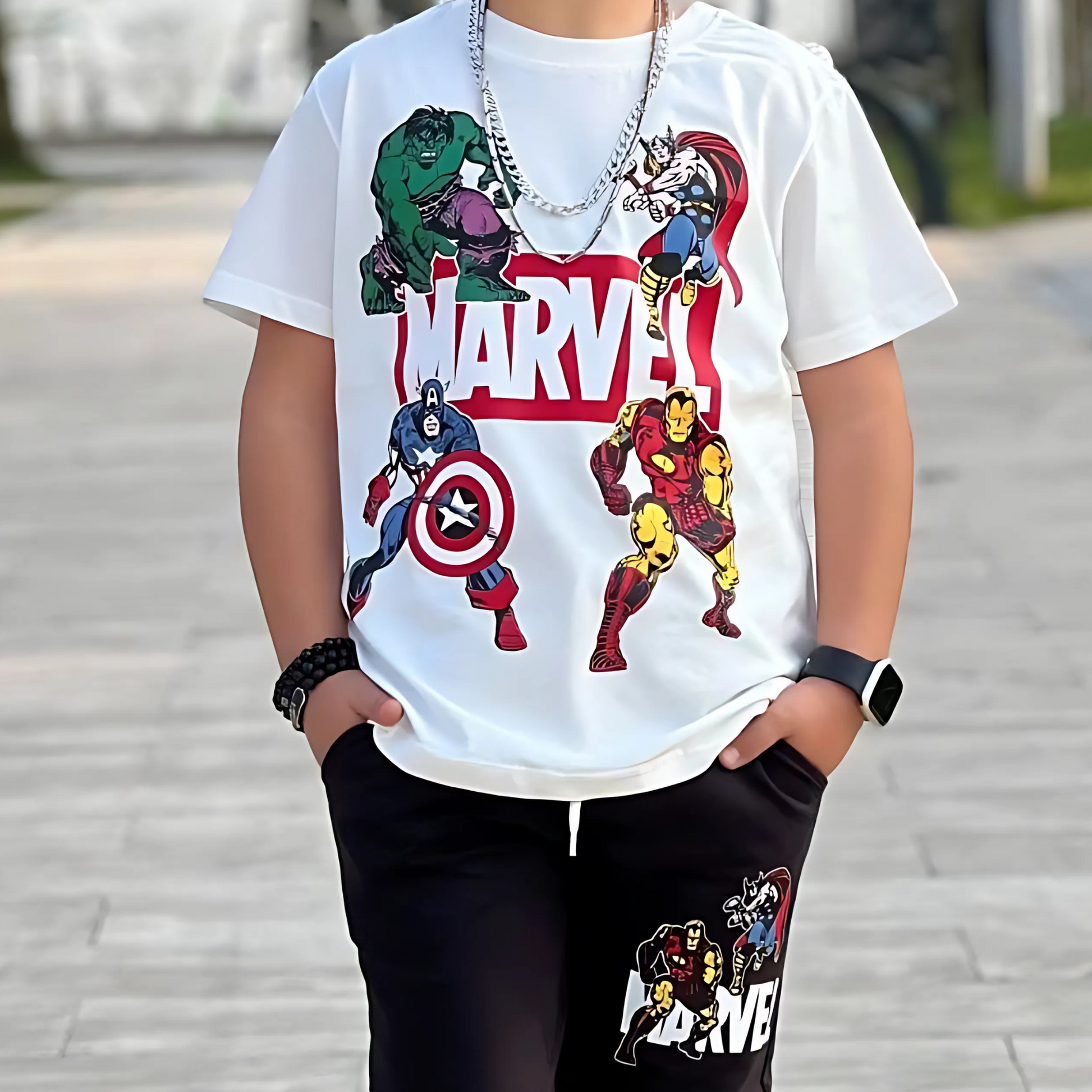 Superhero Squad Jogger Set-3