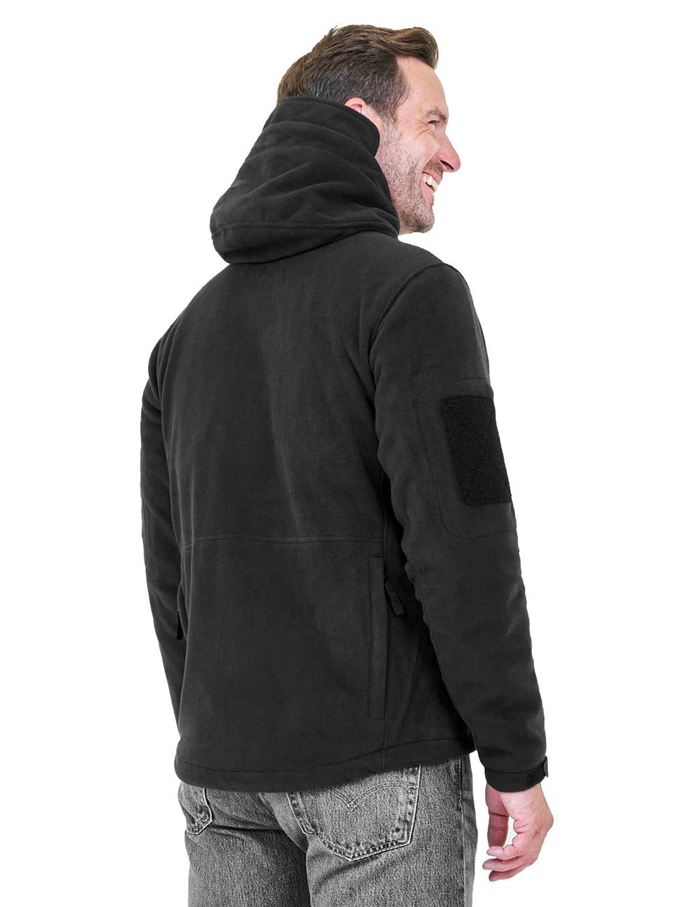 ANTARCTICA GEAR Fleece Heating Jacket, Fit Zip Hood Winter Jacket For Men-4