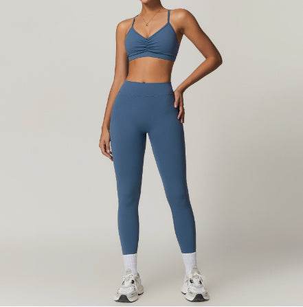 2pcs Yoga Outfit set Sport Fitness Workout Gym wear for women