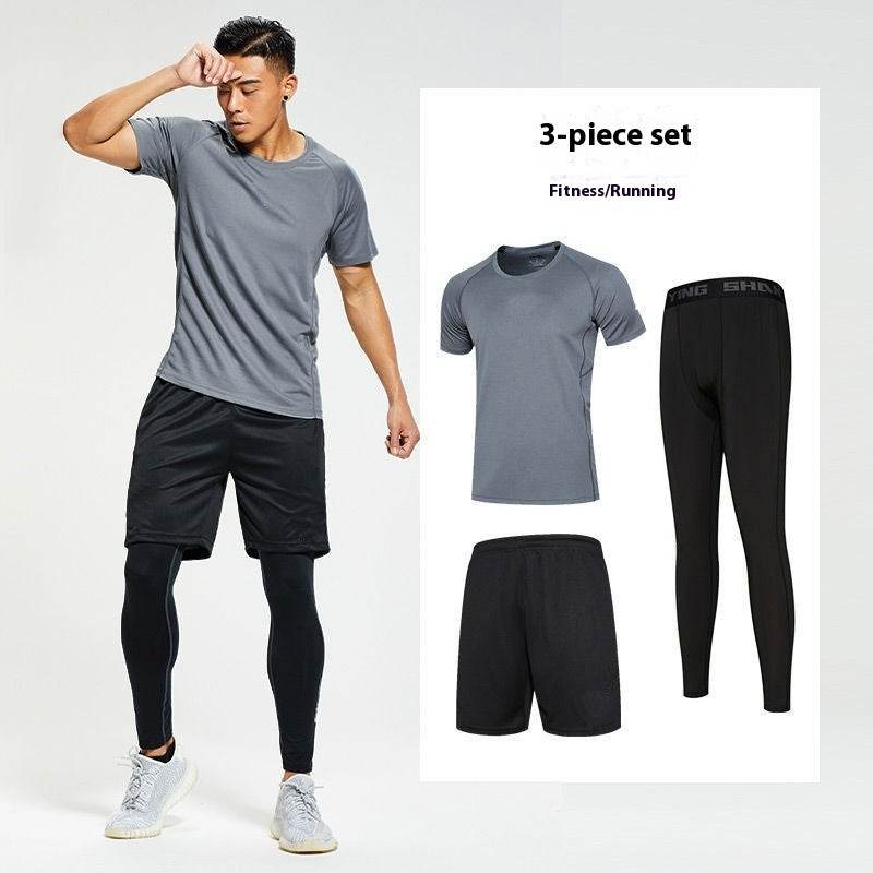 Fitness apparel - Quick Drying Workout clothes for men Gym wear