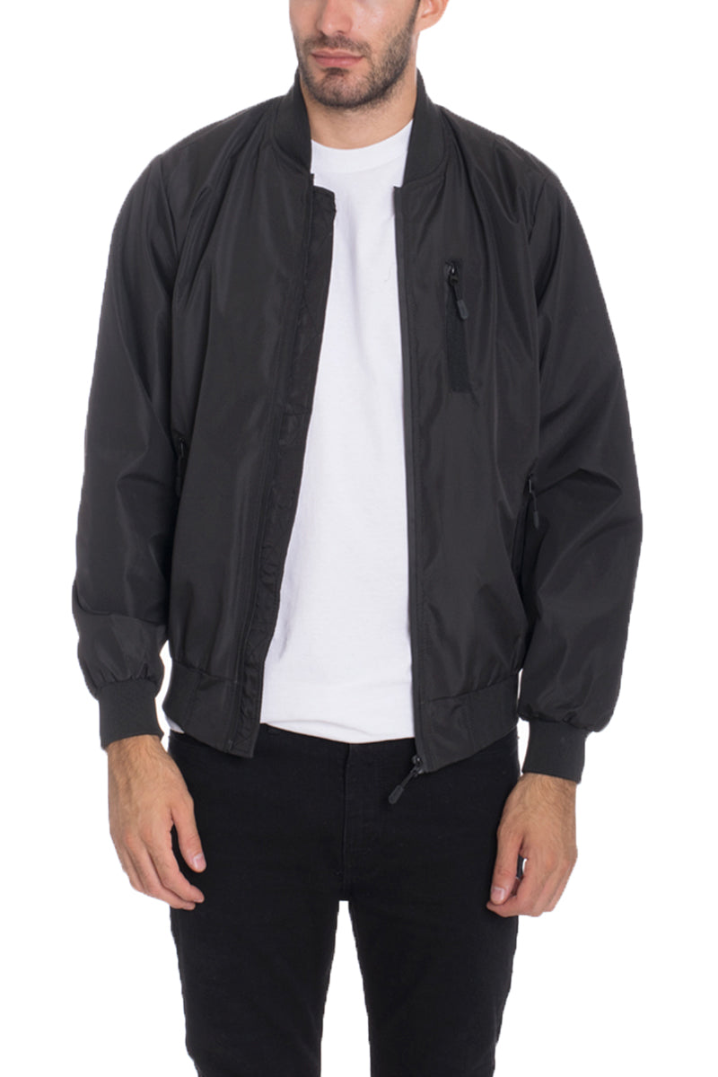 Dimple Bomber Jacket-5