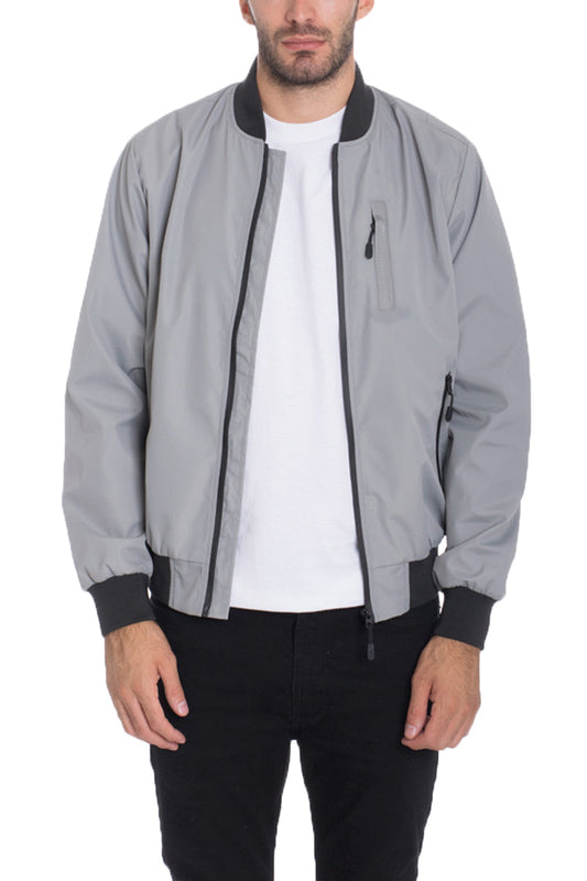 Dimple Bomber Jacket-0