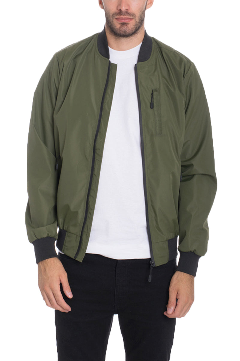 Dimple Bomber Jacket-4