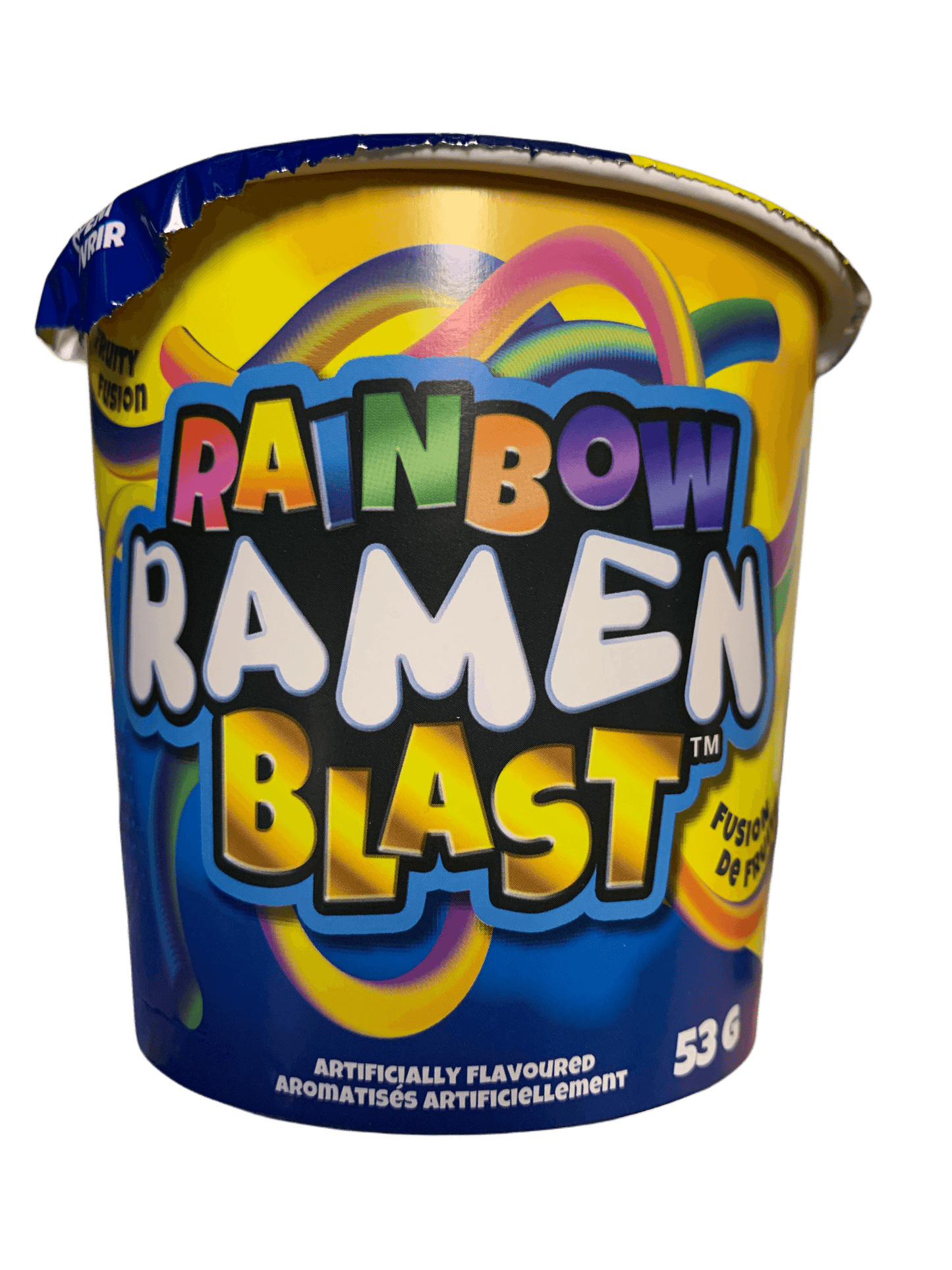 Rainbow Ramen Blast Fruity Fusion Gummy Cup 53G - Canadian Edition
