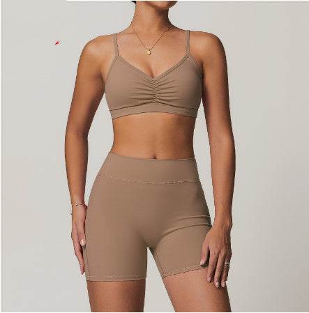 2pcs Yoga Outfit set Sport Fitness Workout Gym wear for women