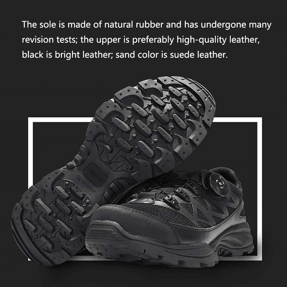 Quick-Release Waterproof Non-Slip Desert Tactical Boots-3