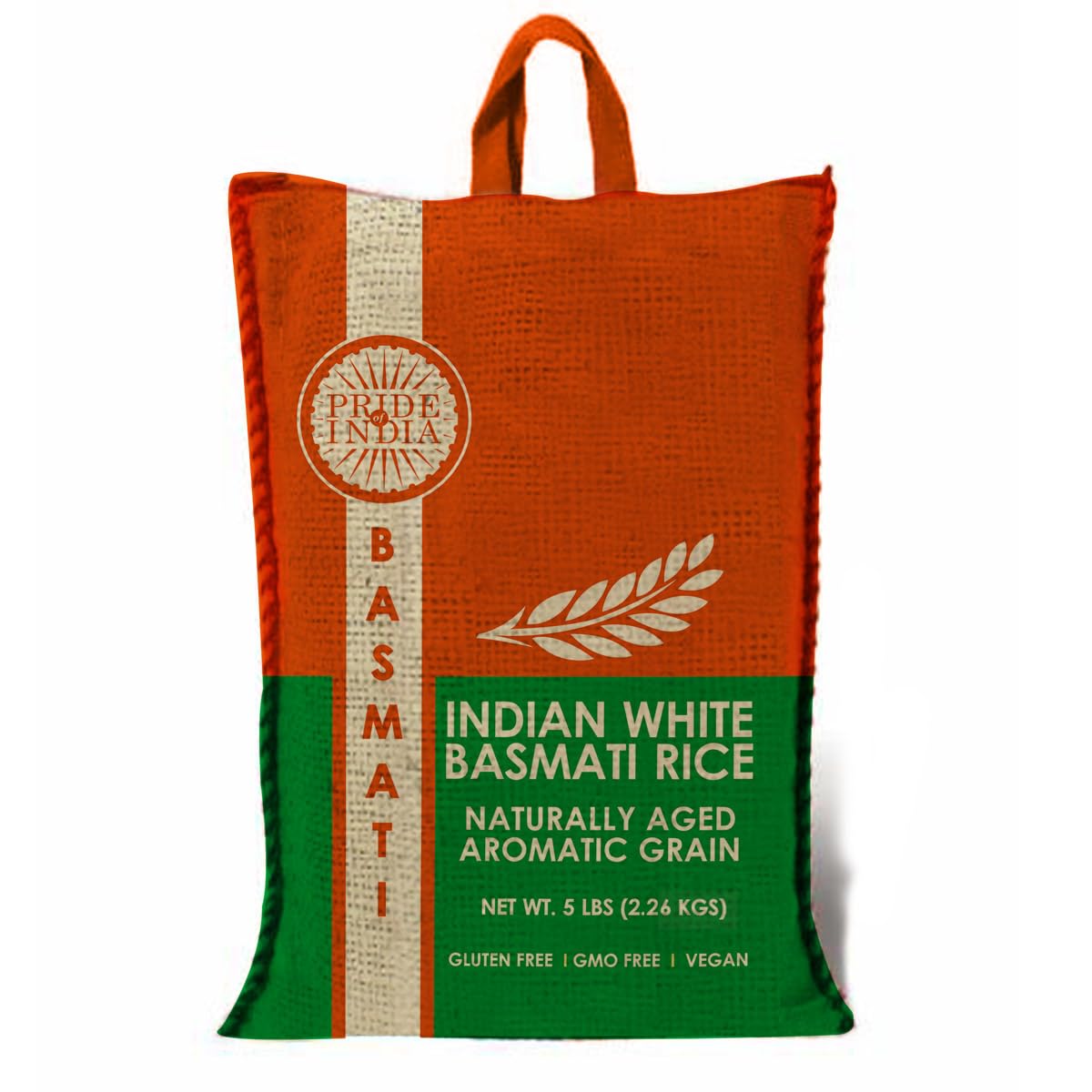 Extra Long Indian White Basmati Rice - Naturally Aged Aromatic Grain Jar-3