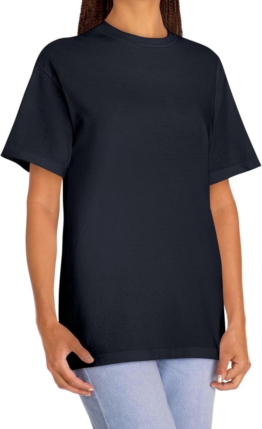 Premium Heavy Cotton T-Shirt for Men & Women | 100% Pure Cotton Tee | Durable, Soft & Classic Unisex Fit-3